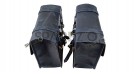 For Royal Enfield Classic 650 Genuine Leather Pannier Bags With Mounting - SPAREZO